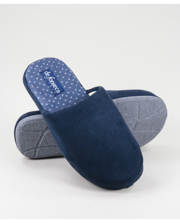 Zapatillas de habitación para hombres con patrón