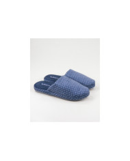 Men's Room Slippers with Pattern