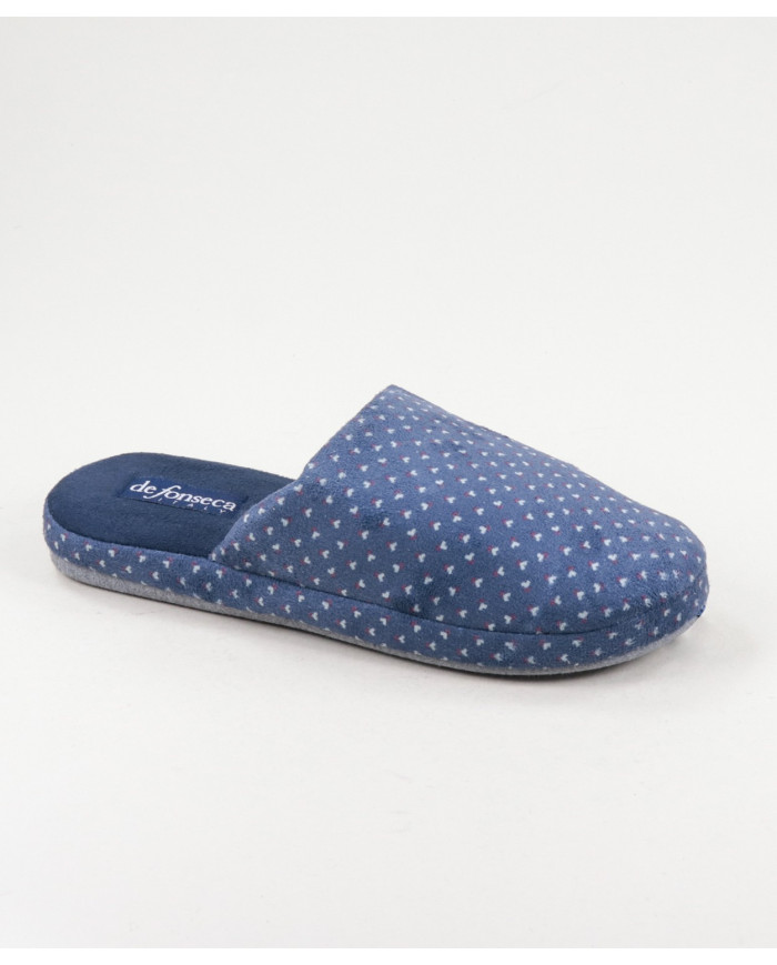 Zapatillas de habitación para hombres con patrón