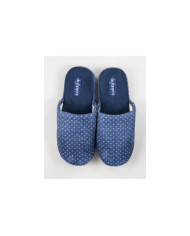 Zapatillas de habitación para hombres con patrón