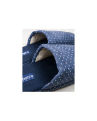 Men's Room Slippers with Pattern