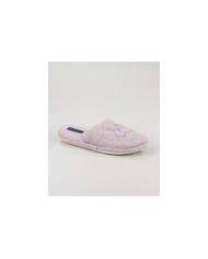 Ladies Room Slippers with Lace Decorated