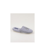 Zapatillas de la habitación de las damas con encaje decorado