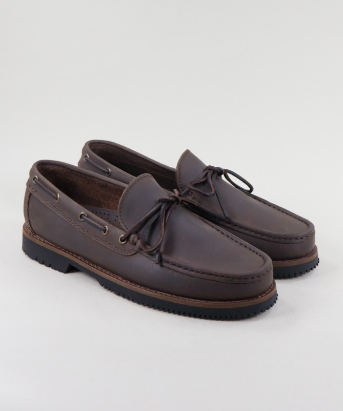 Sapatos de Vela de Homem Ginova em Pele Sapatos de Vela de Homem Ginova em Pele