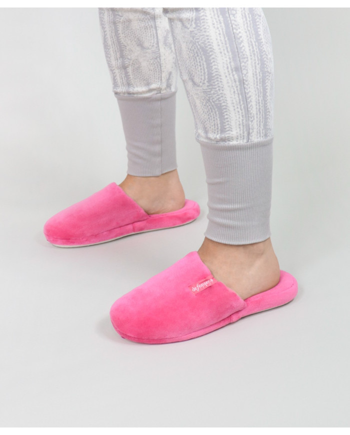 Chinelos de Quarto de Senhora com Pelo