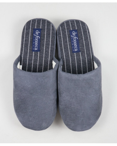 Chinelos de Quarto de Homem com Riscas