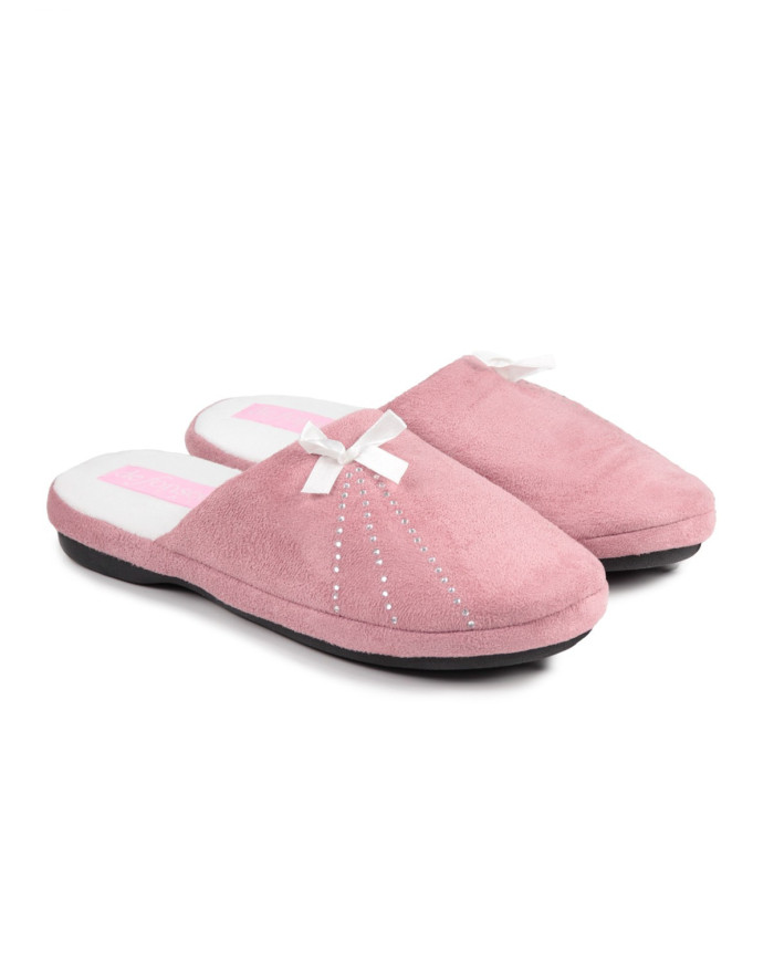 Ms. DeFonseca Room Slippers with Lace