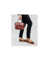 Mala Camel de Senhora com Fechos