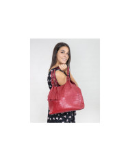Bolsa de la señora roja con Berloque