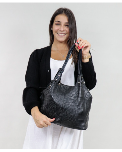 Mala negra de Lady con Berloque