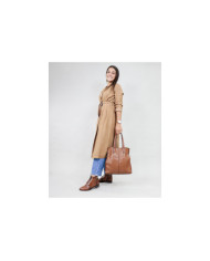 Lady Camel Bolsa con Particiones Interior