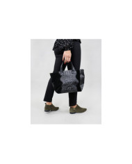 Black Lady of the Hand Bag in Skin