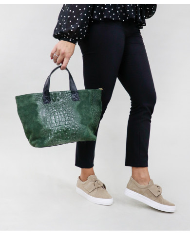 Green Lady of Hand Bag en Skin