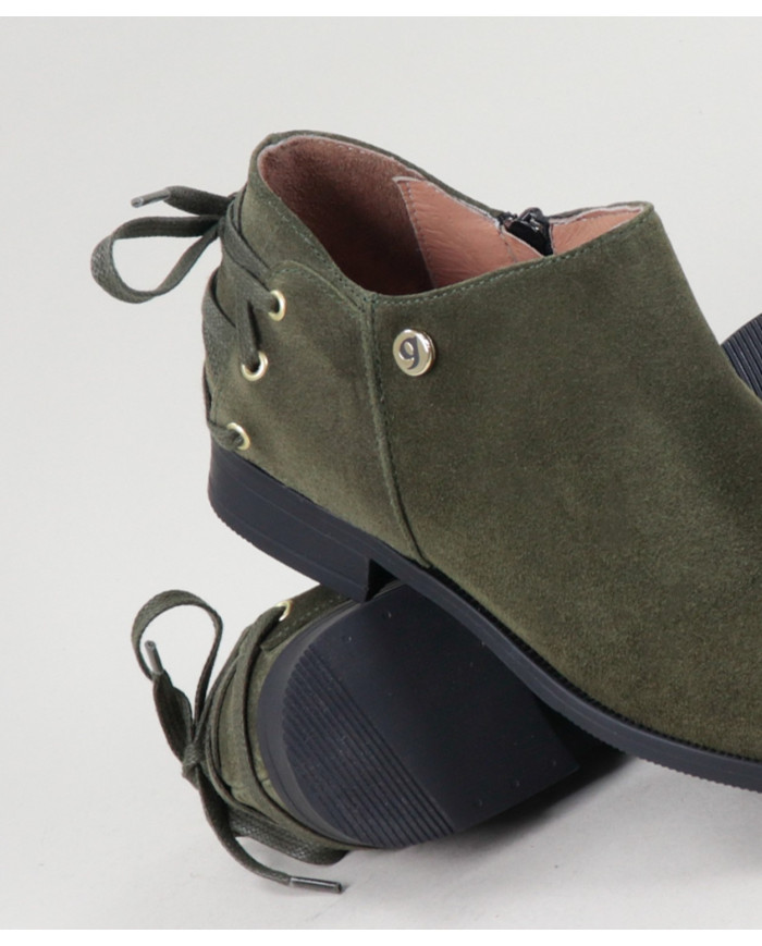 Rasas Ginova Green Boots with Wholesalers Back