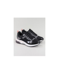 Black Skechers Bobs Pulse Air Trainers