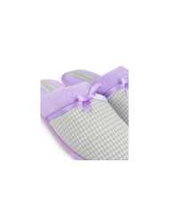 DeFonseca Damas de la habitación zapatillas con encaje Satin