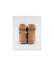 Botas Femininas de Pelo com Elástico