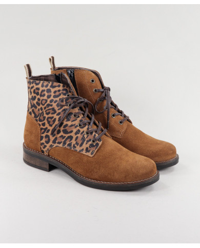 Ginova Rasos Boots with Pormenor in Leopard