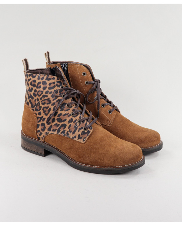 Ginova Rasos Boots with Pormenor in Leopard
