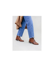 Ginova Rasos Botins with Metallic Apliques