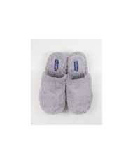 Zapatillas de habitación de damas en Pelo
