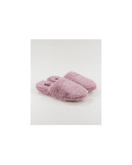 Zapatillas de habitación de damas en Pelo