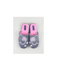 Ladies Room Slippers with Hearts