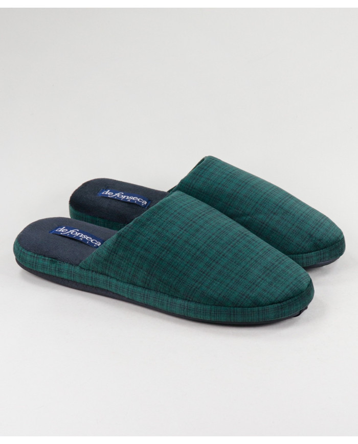 Zapatillas de habitación para hombres con estampado