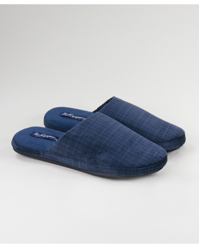 Men's Room Slippers with Stamped
