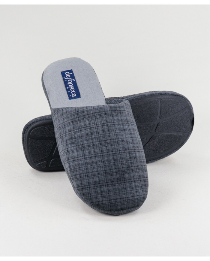 Zapatillas de habitación para hombres con estampado