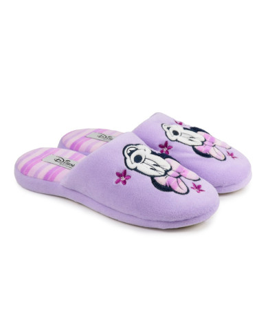 Chinelos de Quarto de Senhora Lilás Disney