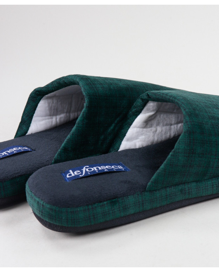 Zapatillas de habitación para hombres con estampado