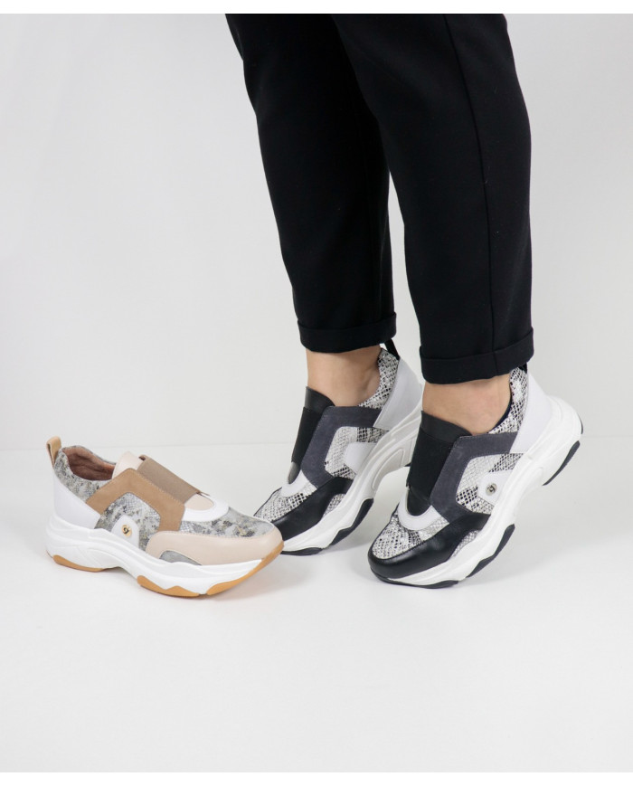 Ginova shoes with Elastic