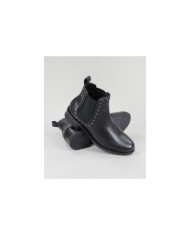 Rasas Ginova Black Boots with Elastic and Tachas