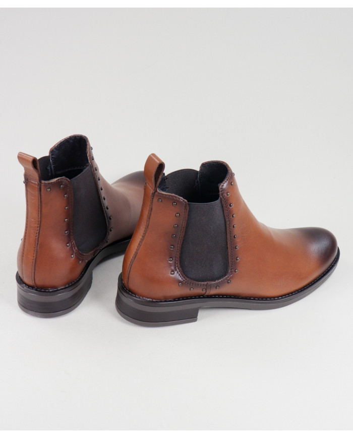 Camel Rasas Ginova boots with Elastic and Tachas