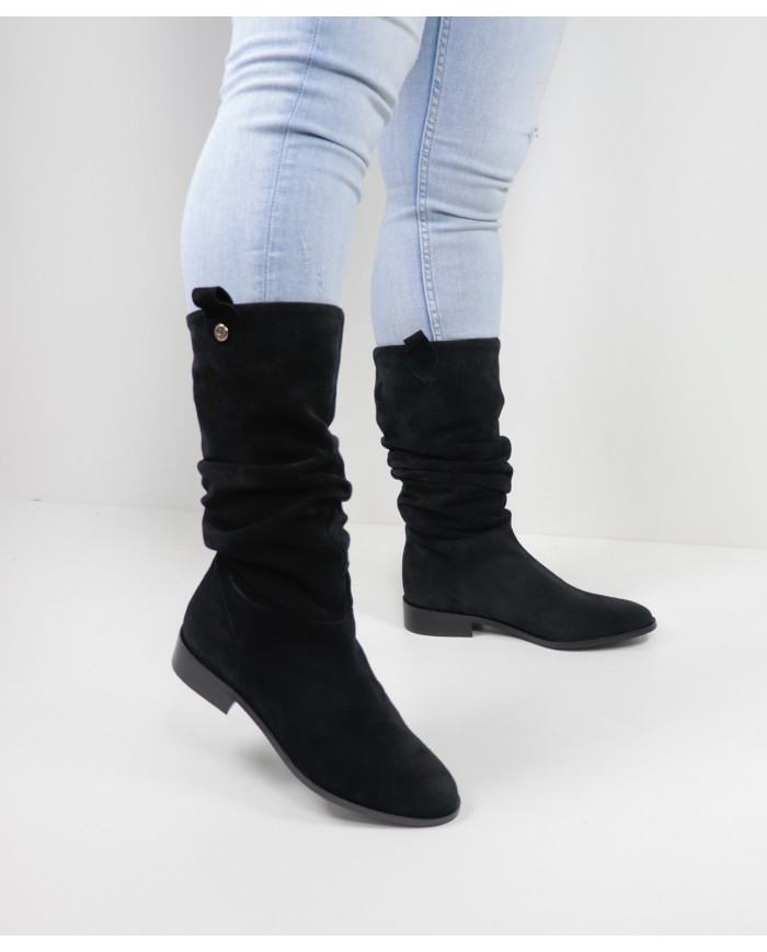 Black Boots Rasas Ginova from Cano Alto