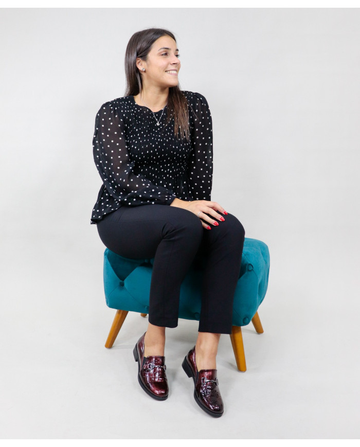 Zapatos de mujer Ginova con camarilla metálica