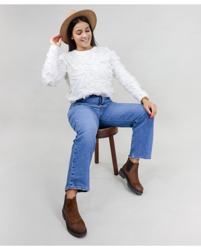 Botas de Madonna Ginova con Elastics en los Laterales