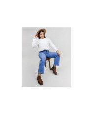 Botas de Senhora Ginova com Elásticos nas Laterais