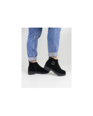 Black Boots of Lady Ginova with Fecho