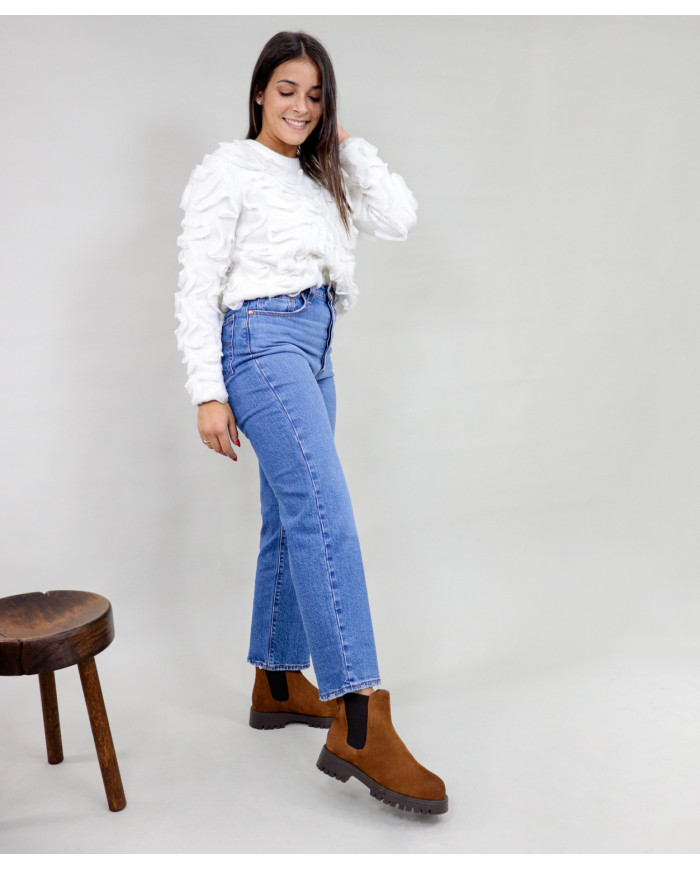 Camel Women's Buttons Ginova with Elastic