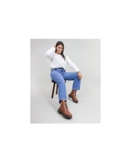 Botas militares de mujeres Ginova en Skin