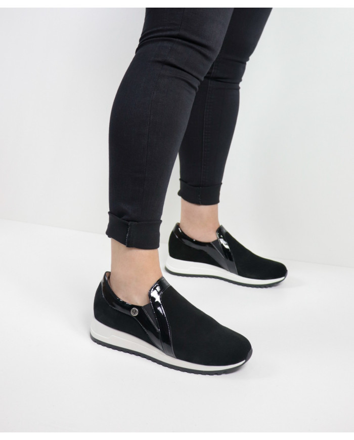 Zapatos Ginova con Elástico en los Laterales