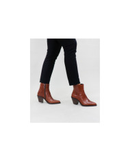 Camel Texanas Ankle Boots Medium Ginova