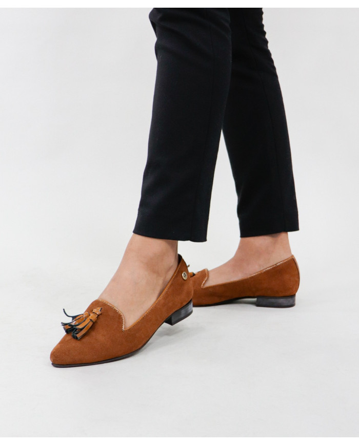 Camel Rasos Ginova Shoes with Berloques