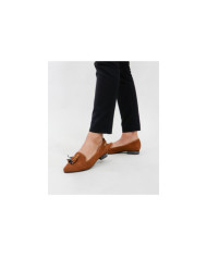 Sapatos Camel Rasos Ginova com Berloques