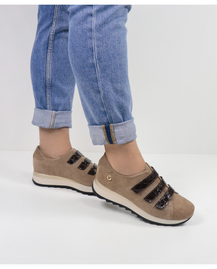 Zapatos Ginova con Strips en Velcro