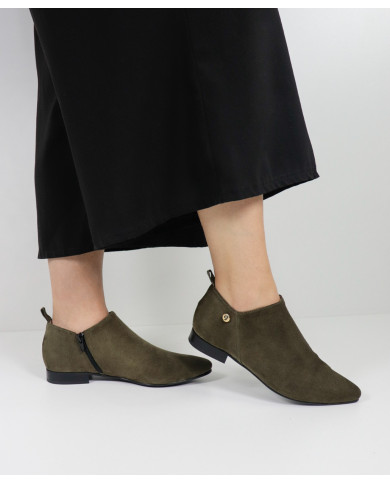 Botas de mujeres Rasas Ginova con Fecho