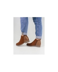 Botas de la Sra. Ginova con Efecto Quilted