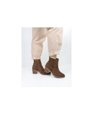 Camel Texanas Ankle Boots Medium Ginova